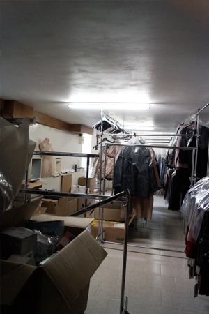 Boutique Alma - réserve au sous sol 2