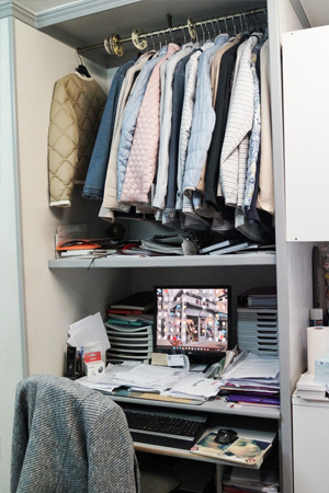 Boutique Alma - bureau dans l'arrière boutique